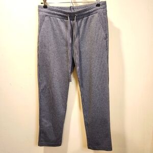 LOFT Women's Gray Pull On Drawnstring Semi-formal Pants size XS